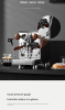 PSM05C Semi-automatic dedicated coffee maker 15Bar commercial multifunctional espresso E61 Brewing Head Espresso Manual Transformer Coffee