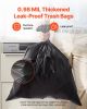 VEVOR Drawstring Trash Bags, 30 Gallon 50 Count Tall Kitchen Trash Bags, Extra Thick Tough and Durable Garbage Bag