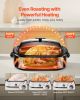 Roaster Oven, 18QT Electric Roaster Oven, 150-450Â°F Adjustable Temperature Electric Roasting Pan