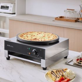 16-Inch Electric Crepe Maker Commercial Crepe Machine 1700W Non-stick (Option: Natural)
